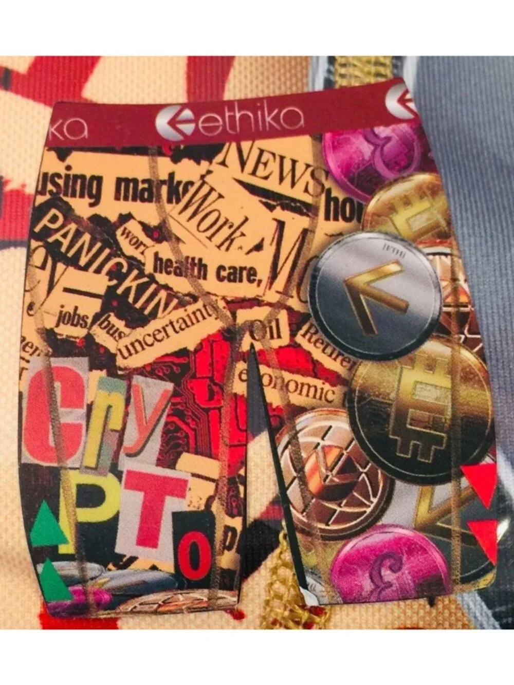 ethika THE STAPLE CRYPTO Men's Small Boxer Brief
